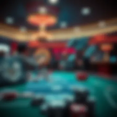 A conceptual image related to gambling psychology in online gaming