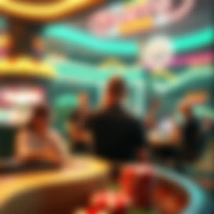 An infographic illustrating user engagement strategies employed by SkyCasino