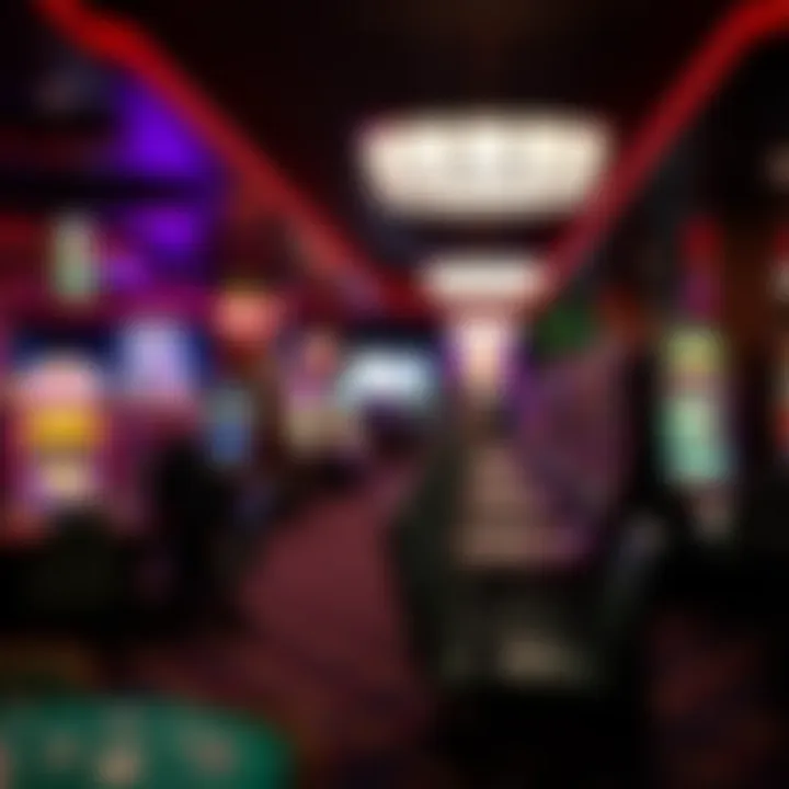 Interior gaming floor at Speaking Rock Casino