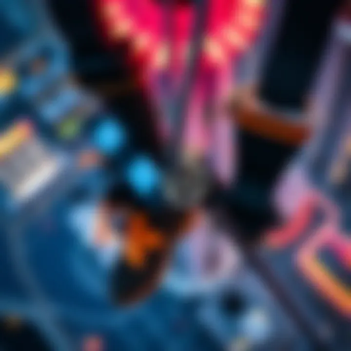 Safety Mechanisms in Bungee Jumping Close-up of bungee cord and harness safety mechanisms