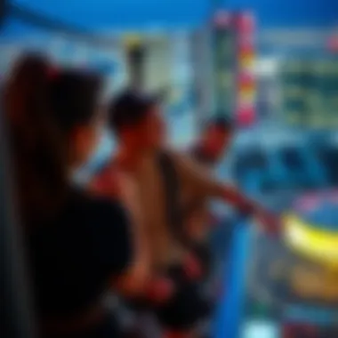 Sharing Thrill-Seeking Experiences Group of thrill-seekers sharing their bungee jump stories