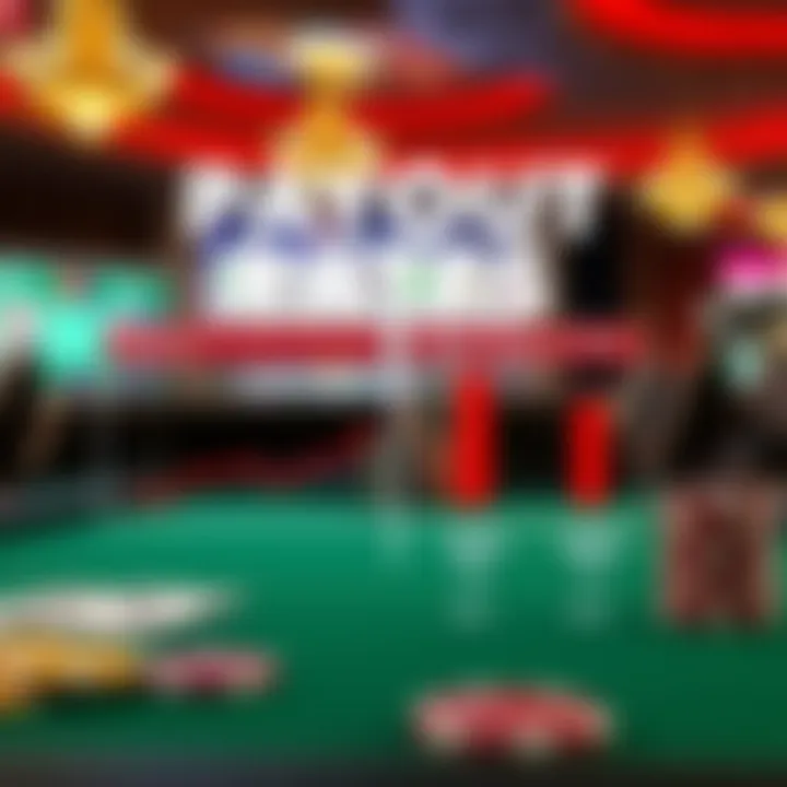 Graphic representation of payout rates comparison