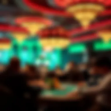 Legendary poker tournament setting