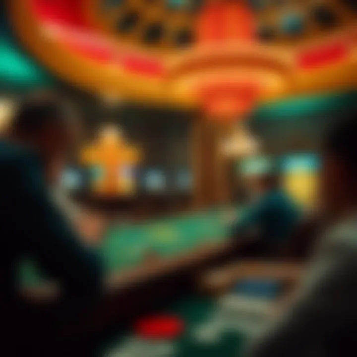 Artistic Representation of Casino Culture Cultural significance of casinos represented in art and design