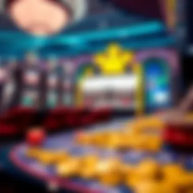 Visual depicting advanced technology and software integration in modern slot game development