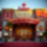 Empire Casino Entrance Exterior view of Empire Casino showcasing its vibrant entrance