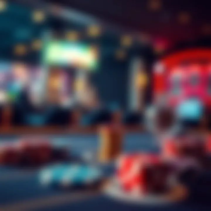 Illustration depicting the complex regulatory frameworks governing online casinos.