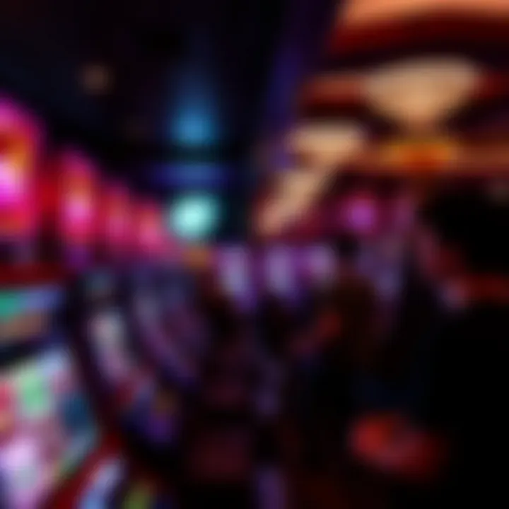 An immersive gaming environment at Planet Hollywood with players engaged in gameplay