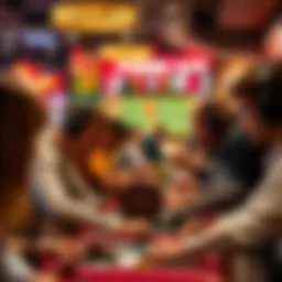 A dynamic depiction of various sports betting activities