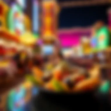 Culinary Delights at the LINQ Delicious culinary offerings from diverse restaurants