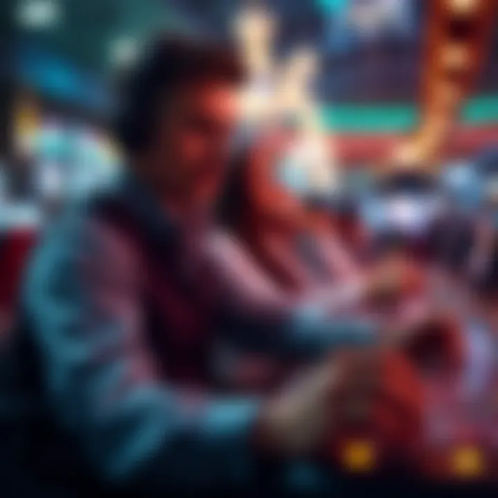 Technological advancements in online gambling, illustrating a seamless gaming experience