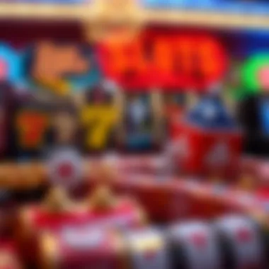 Symbols representing various themes in slot games