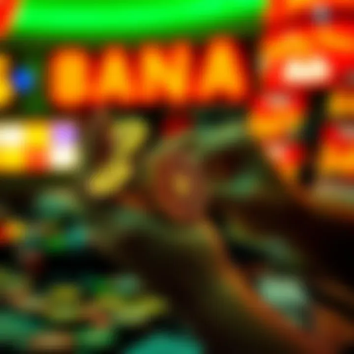 Psychological Aspects of Gambling An abstract representation of psychological factors driving ticket purchases, using symbols and colors.