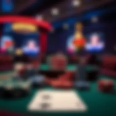 A historical timeline showcasing the evolution of poker sets over the years