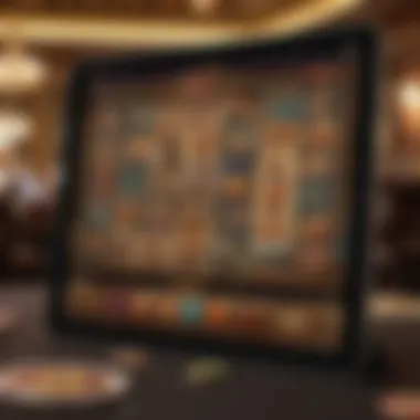 Wynn Slots App showcasing vibrant graphics and user interface