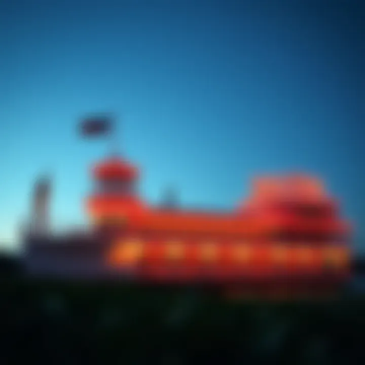 The historic Tunica Queen riverboat casino, symbolizing the region's unique gaming heritage.