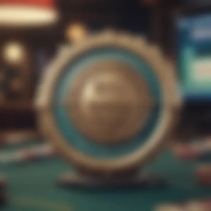 Regulatory badge symbolizing compliance and trust