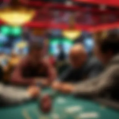 Strategic planning session among players before the tournament