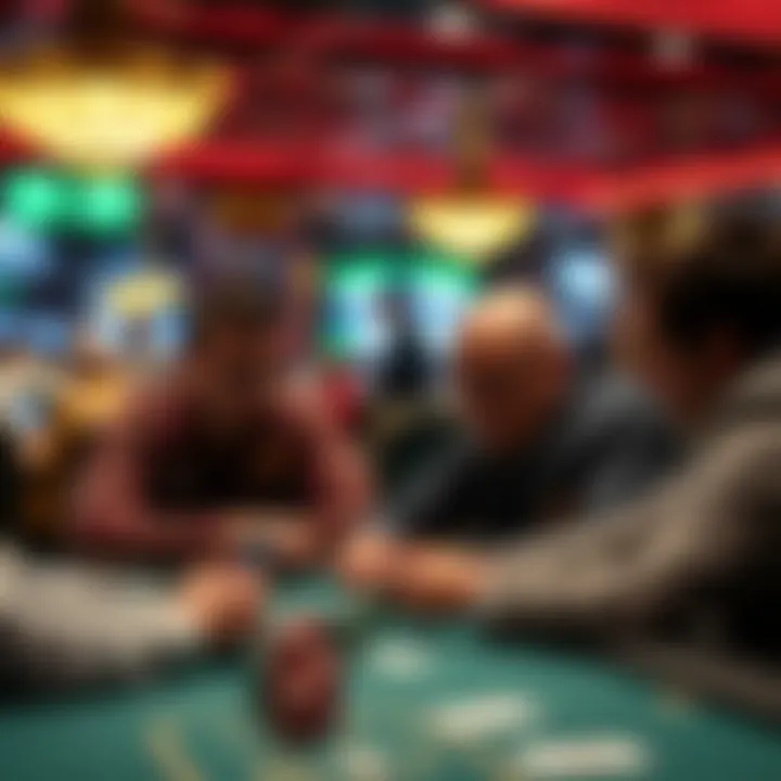 Strategic planning session among players before the tournament