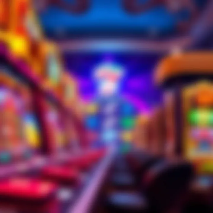 A vibrant online slot game interface