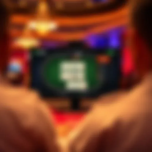 Exploring the Full Tilt Poker User Interface An overview of Full Tilt Poker's interface showcasing its design and features.