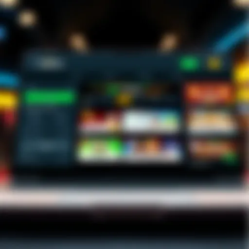 User interface of the Funzpoints app showcasing its engaging layout