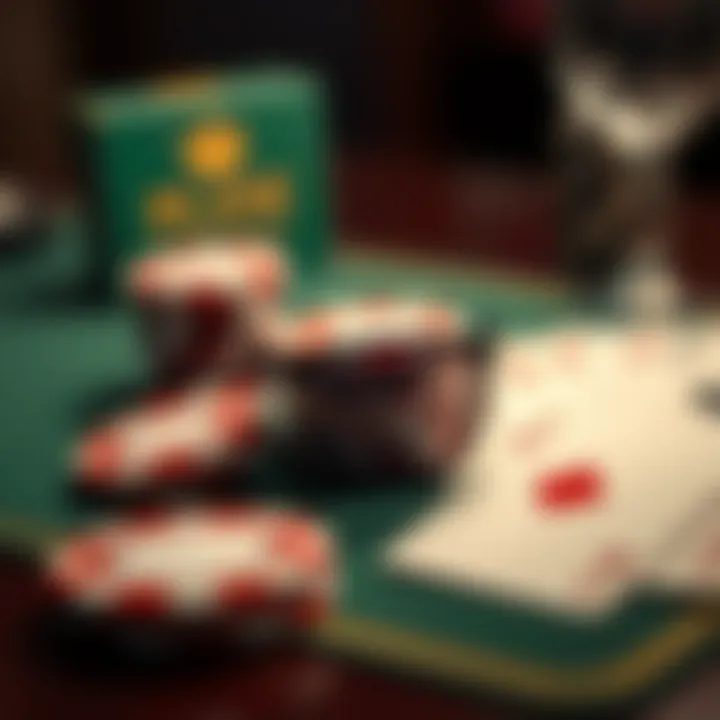 Elegant poker-themed accessories for personal style