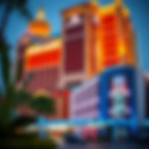 Golden Nugget Resort exterior showcasing architectural grandeur