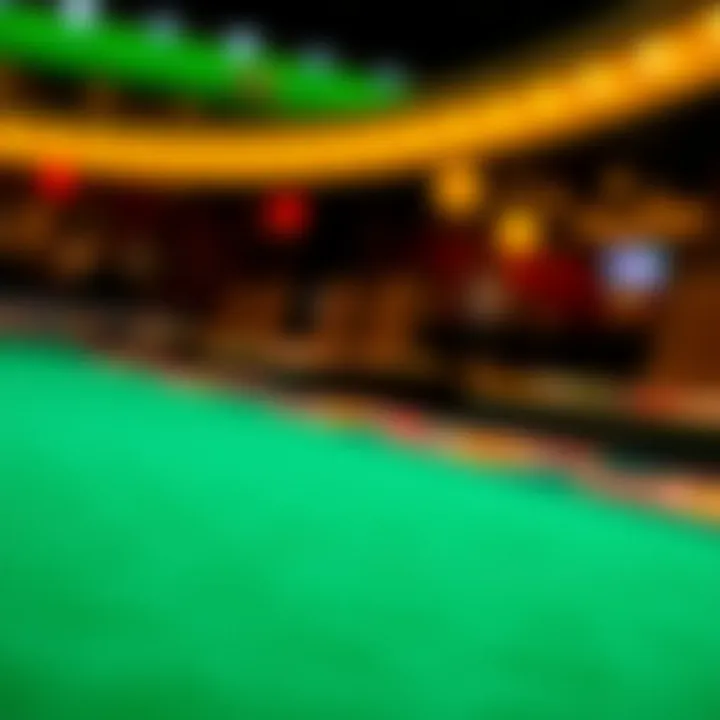 Close-up of the texture of green felt