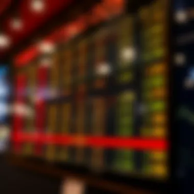 Horse racing odds displayed on a betting board