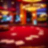 A vibrant online blackjack table with virtual cards