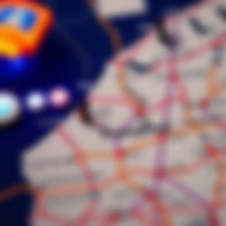 Map highlighting FanDuel verification locations