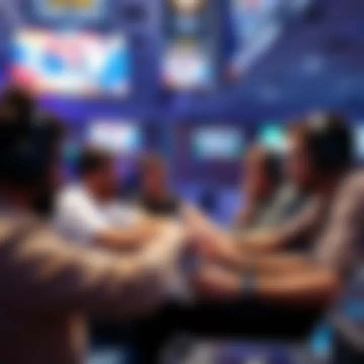 An interactive gaming community engaged in live chat during a stream