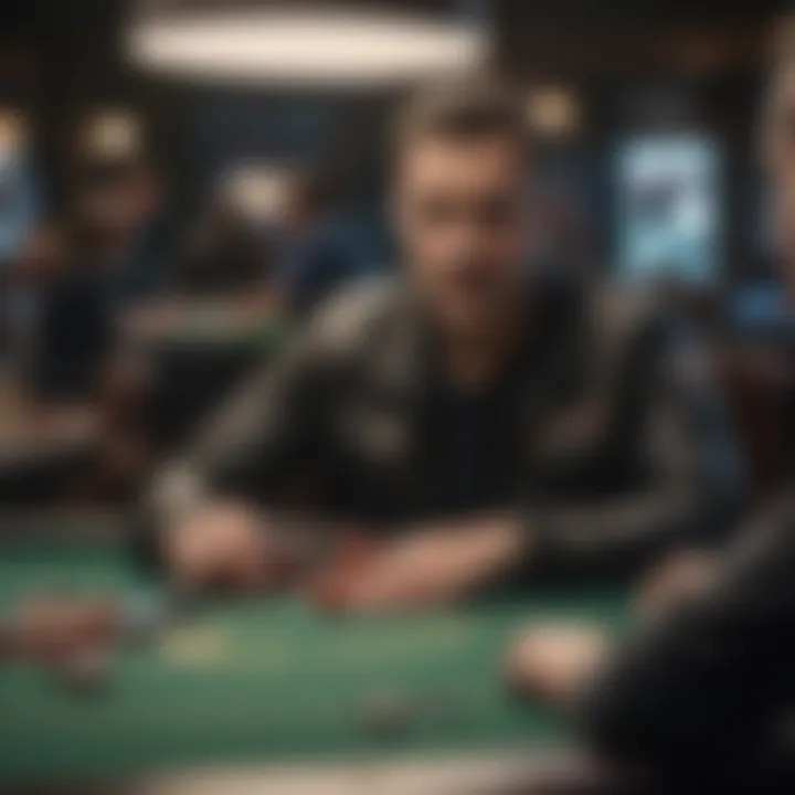 Highlighting key poker strategies and moves