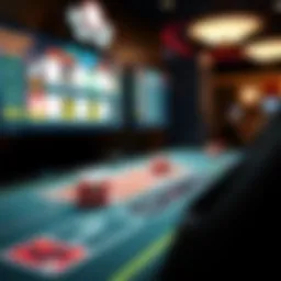 An overview of a secure online casino interface showcasing safety features