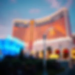 Stunning exterior view of Mandalay Bay Resort