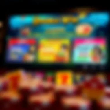 An engaging casino interface showcasing promotional offers.