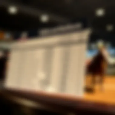 Understanding Odds and Payouts Graphical representation of odds and potential payouts for horse races