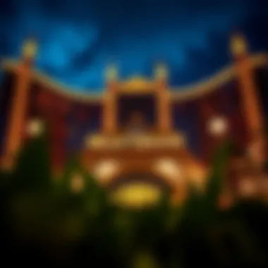 MGM Grand Oxon Hill Exterior Exterior view of MGM Grand Oxon Hill showcasing its grandeur