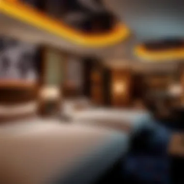 Luxurious Accommodations at MGM Grand Oxon Hill Luxurious hotel room interior at MGM Grand Oxon Hill