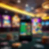 A vibrant iPhone gaming interface showcasing various rewarding games