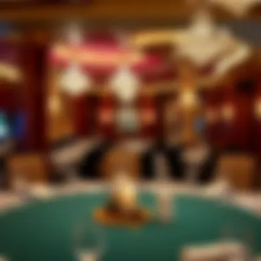 Elegant dining area within Monte Carlo Casino featuring luxurious decor