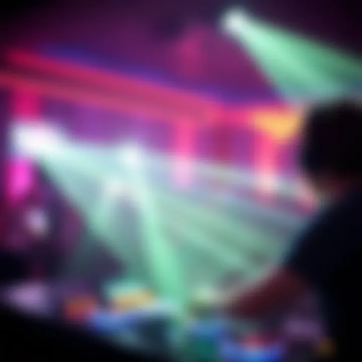 Live DJ performance at Parx Casino Dance Club