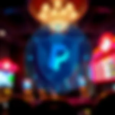 Secure payment process illustration with a shield symbol