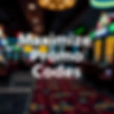 Graphic representation of promo codes