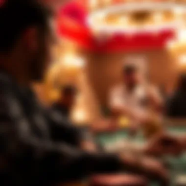 Psychological tactics in gambling