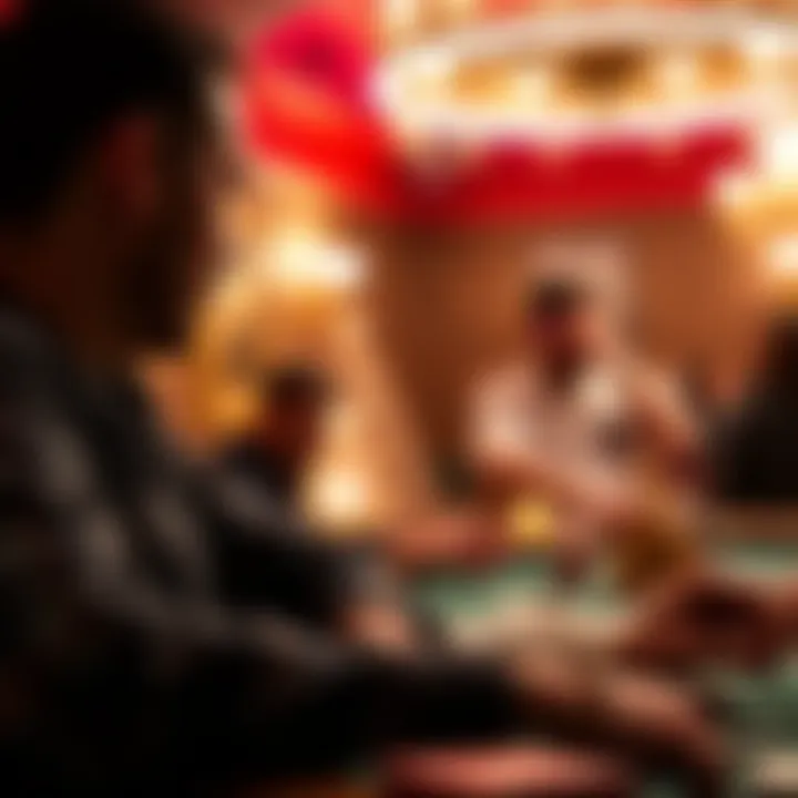 Psychological tactics in gambling