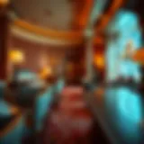 Luxurious interior of a Rampart Casino room showcasing elegant decor