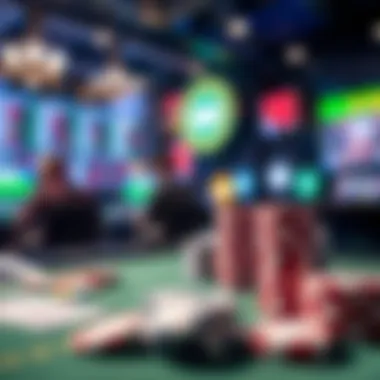 Visual representation of regulatory frameworks impacting online gambling platforms.