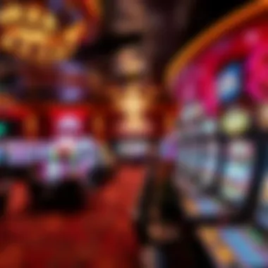 Vibrant gaming floor filled with excitement and gaming options